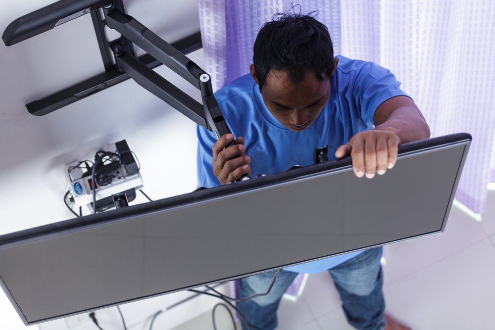 TV mounting service, TV wall mounting service