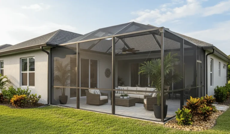 Lanai Screen Enclosure Installation and Repair Services in Florida