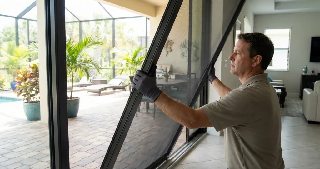 Patio Screen Removing Florida