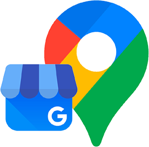 Google My Business and Maps Logo