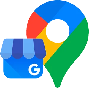 Google My Business and Maps Logo