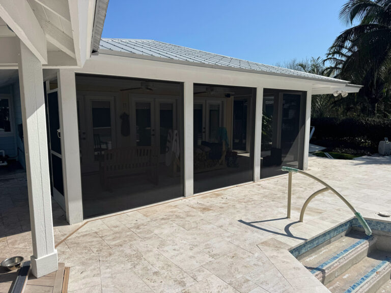After Patio Screen Enclosure Installation in Florida - Eclipse Service Hub