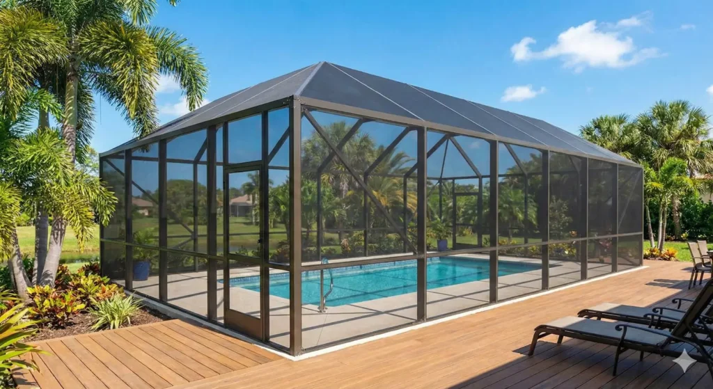 Detached Pool Cage