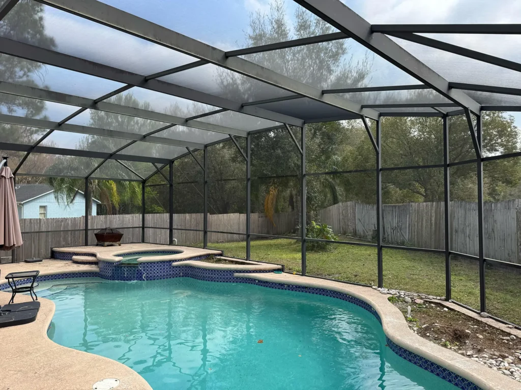 Pool Screen Enclosure in Florida by Eclipse Service Hub