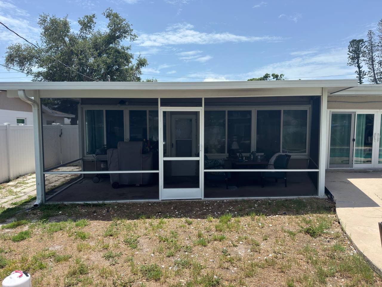 After Patio Screen Installation in Tampa 1
