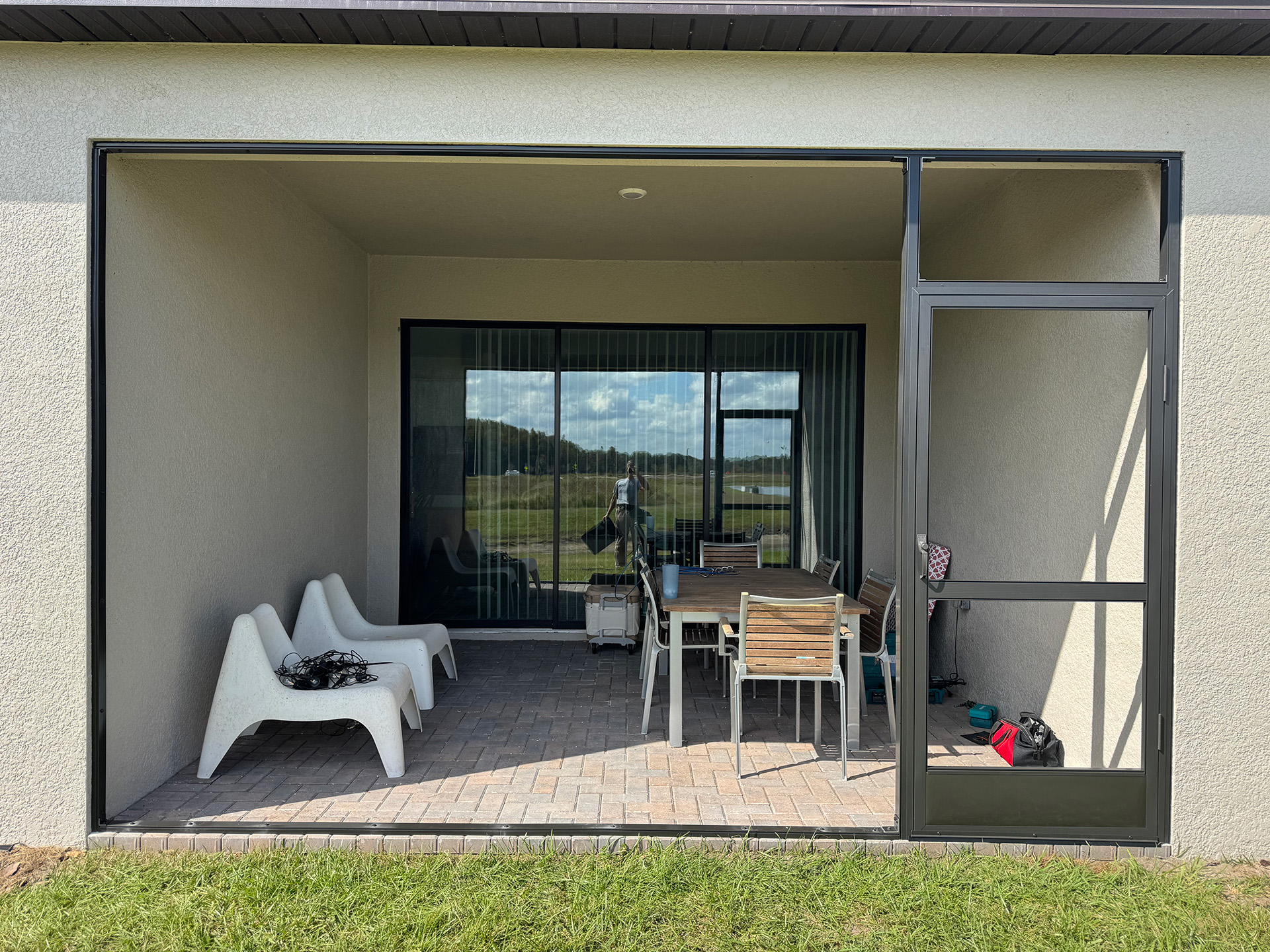 Patio Screen Installation in Connerton 3