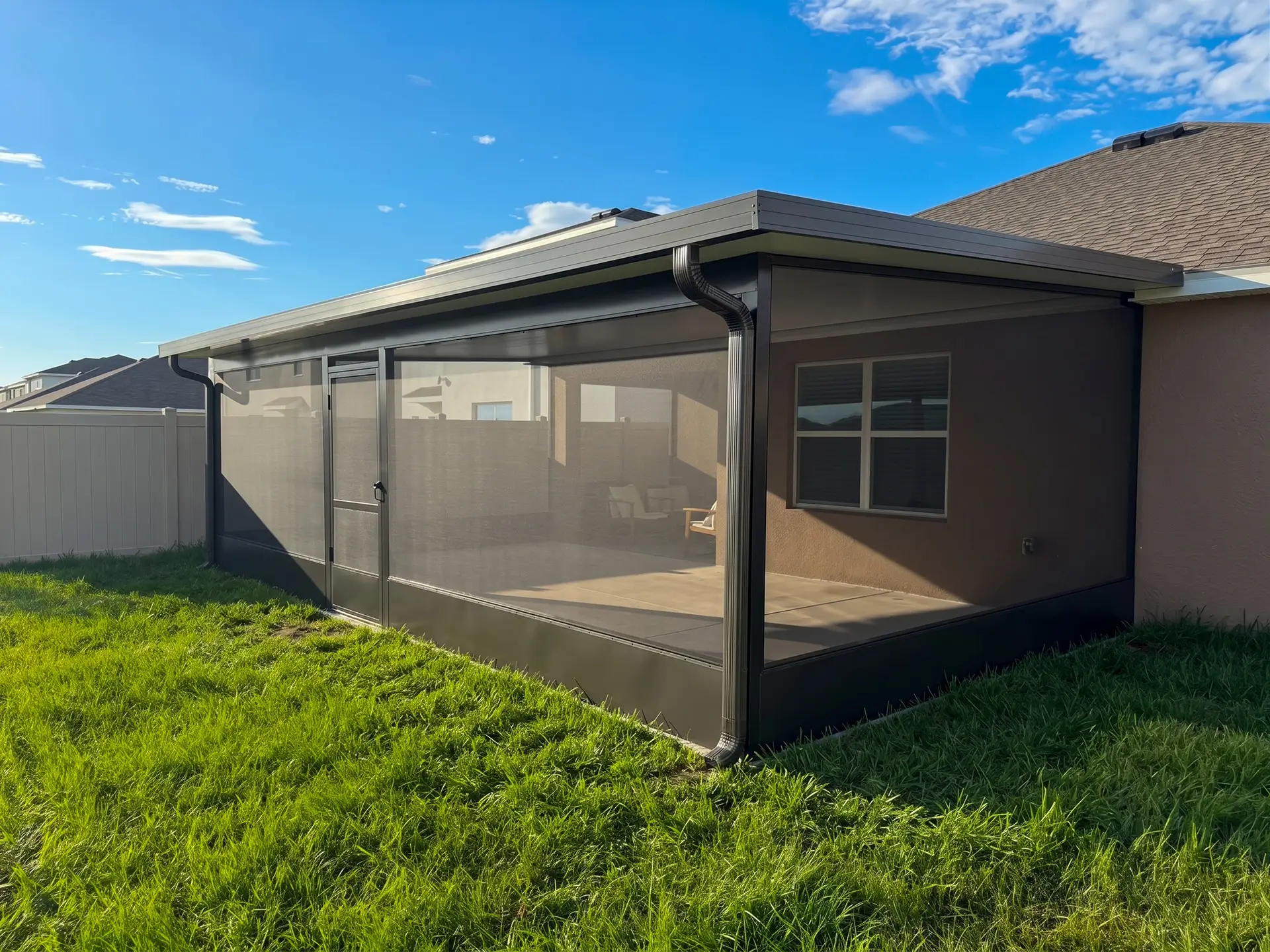 Custom Insulated Screen Enclosure in Zephyrhills-2 N