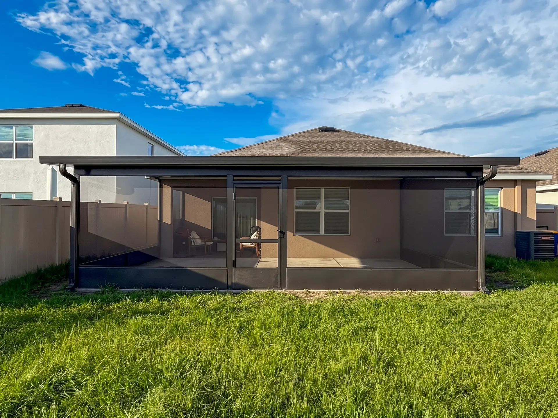 Custom Insulated Screen Enclosure in Zephyrhills-3 N