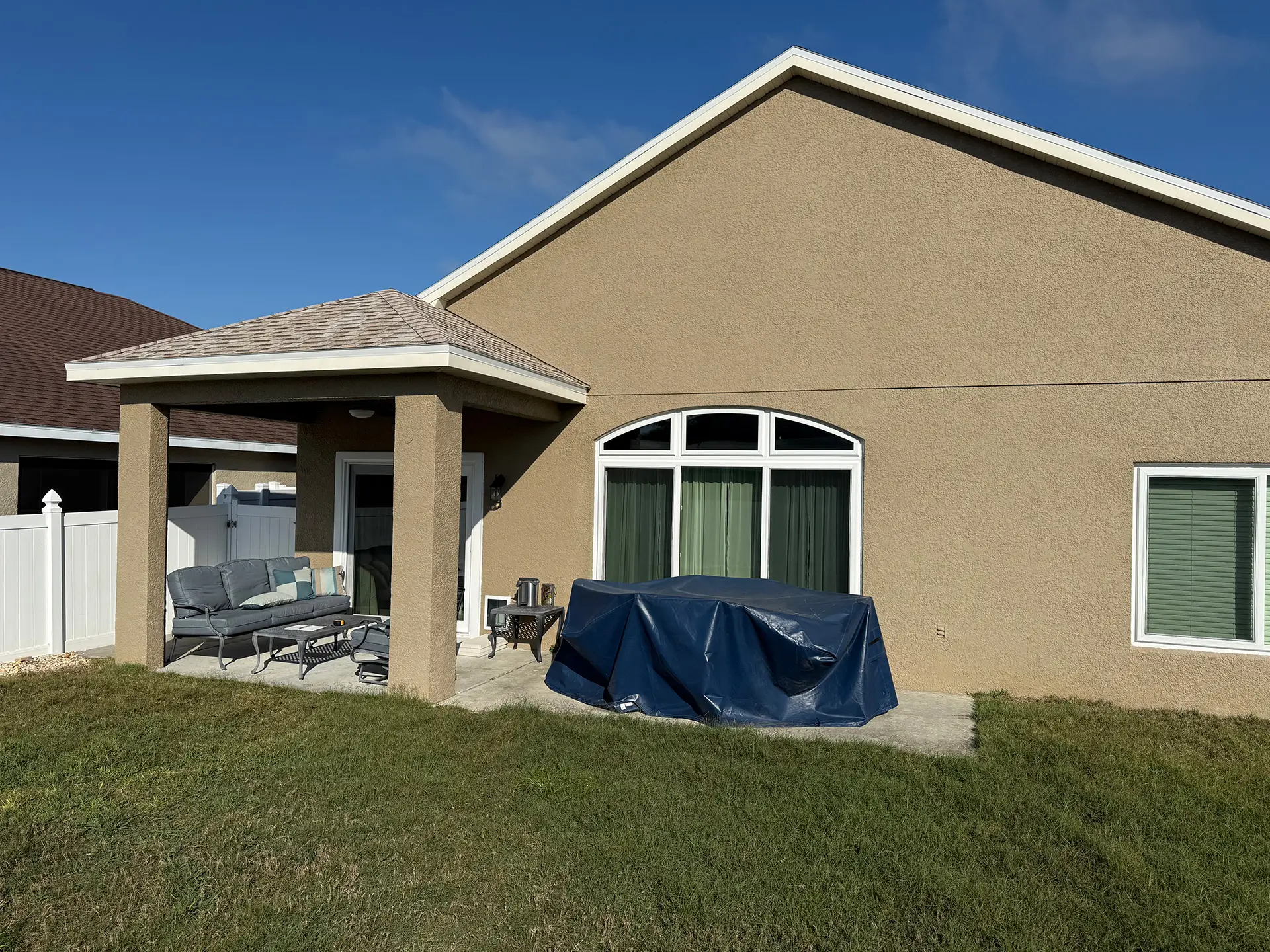 Custom Screen Room with Insulated Roof and Paver - Holiday FL 2