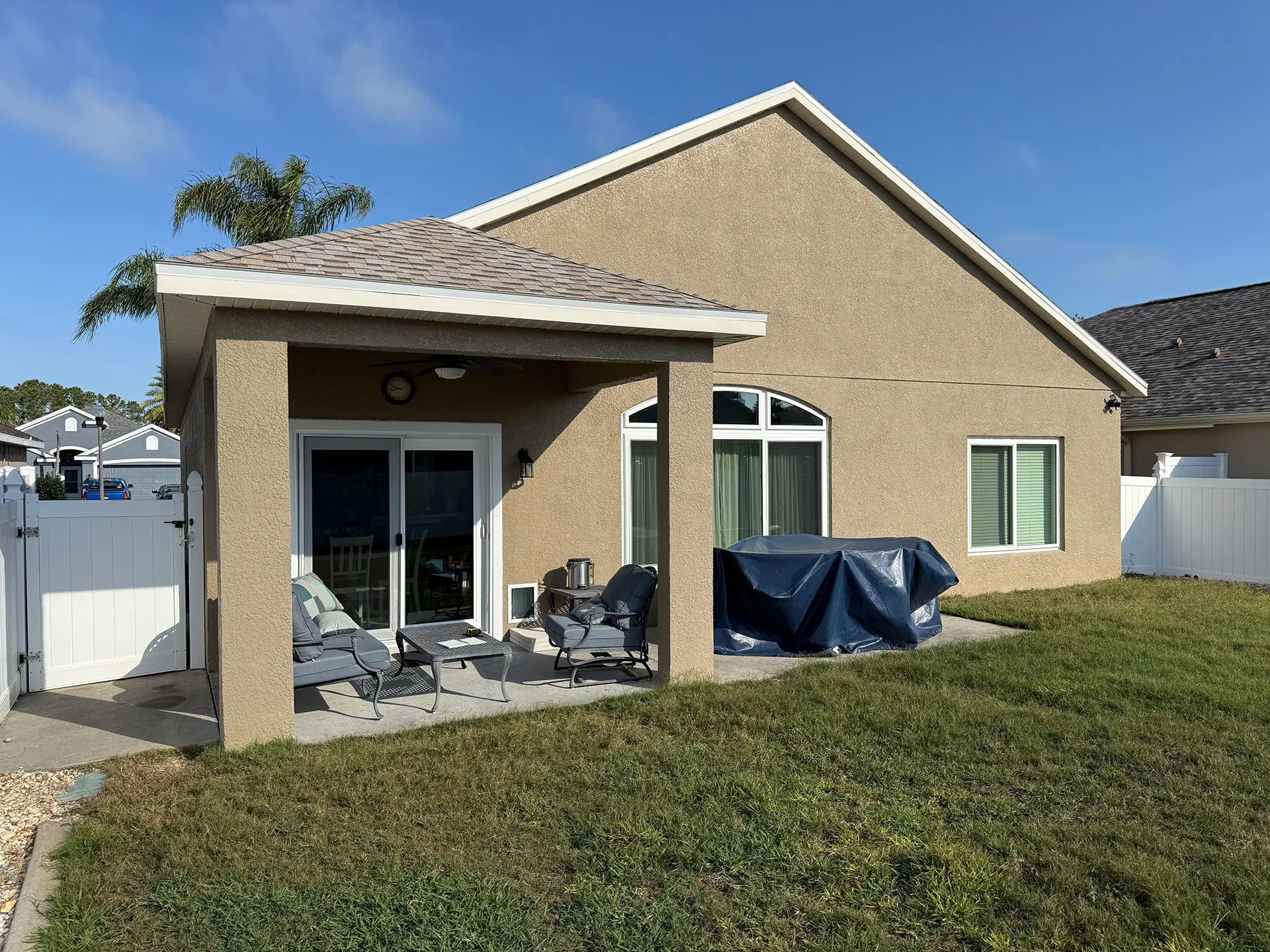 Custom Screen Room with Insulated Roof and Paver - Holiday FL 3