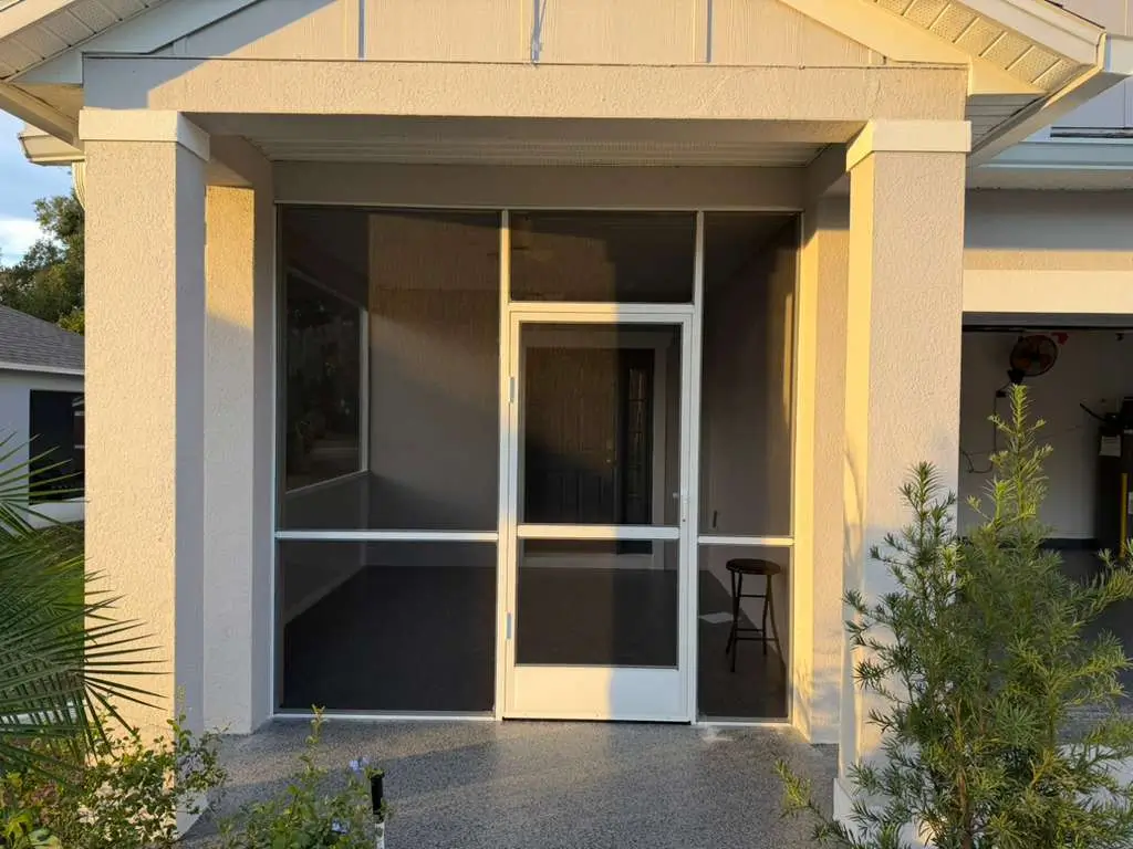 Front Entry Screen Installation in Tampa 2