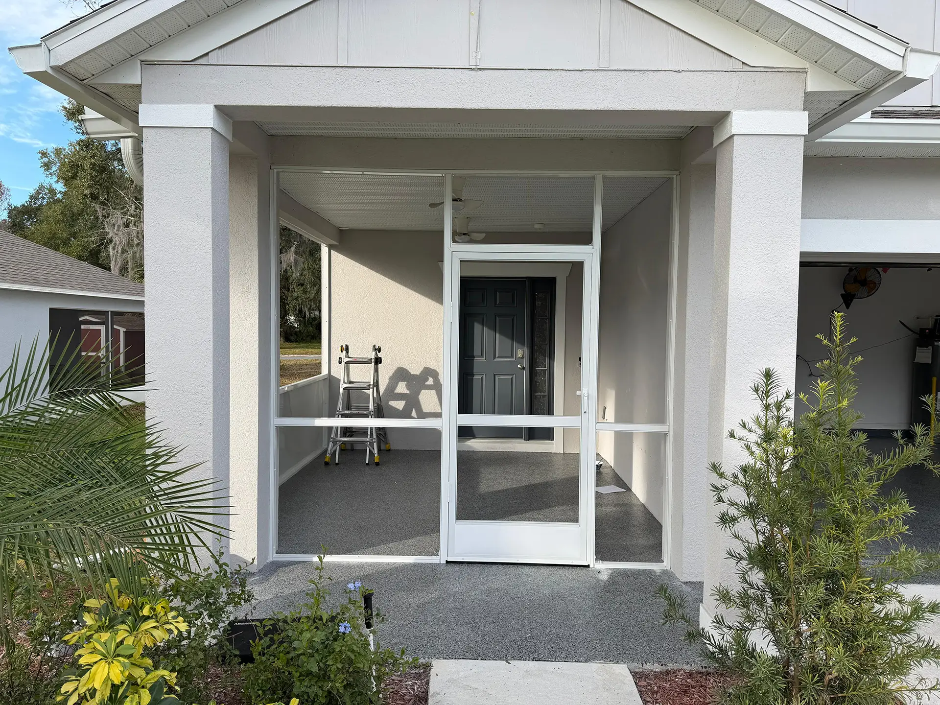 Front Entry Screen Installation in Tampa 4