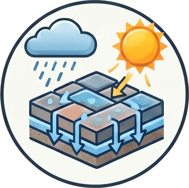 Pavers Built for Florida's Weather