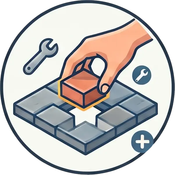 Pavers are Easy to Repair