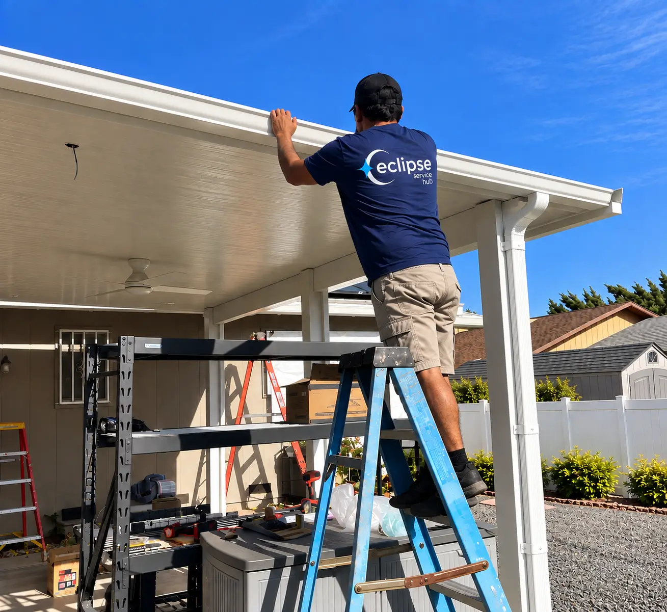 Eclipse Patio Cover Installation in Florida