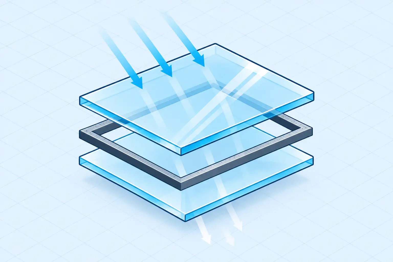 Glass Panel Light Diagram